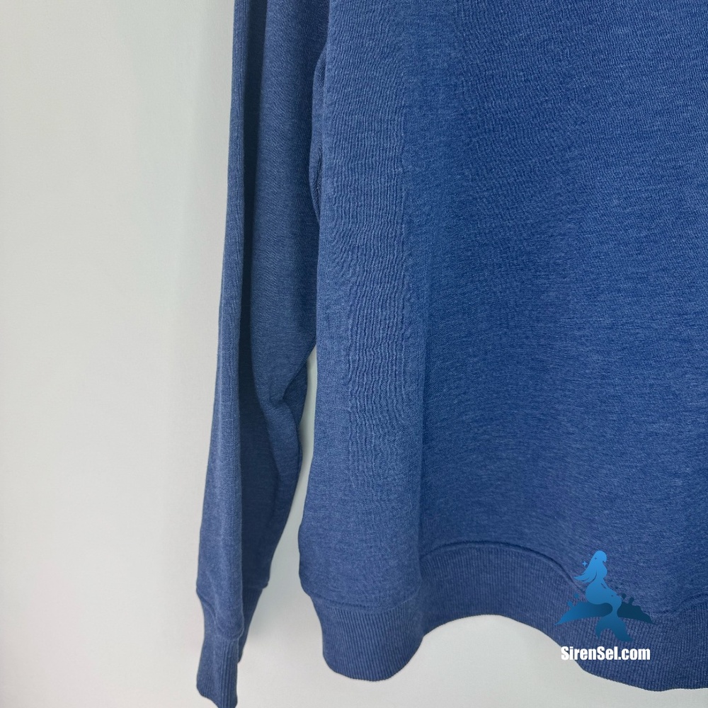 1236 U.S. Polo Assn. Full-Zip Hoodie – Size L – Heather Blue - Picture 11 of 15